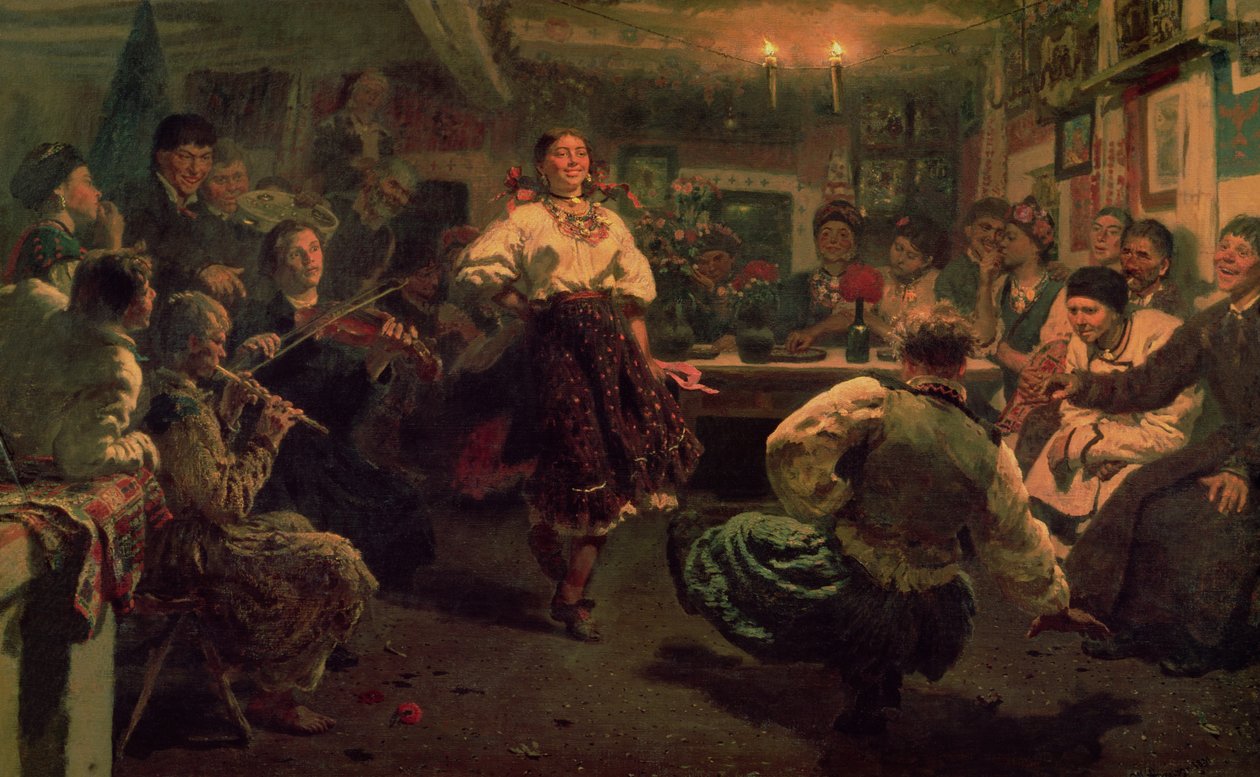 د هیواد فستیوال، 1881 پولی autorstwa Ilya Efimovich Repin