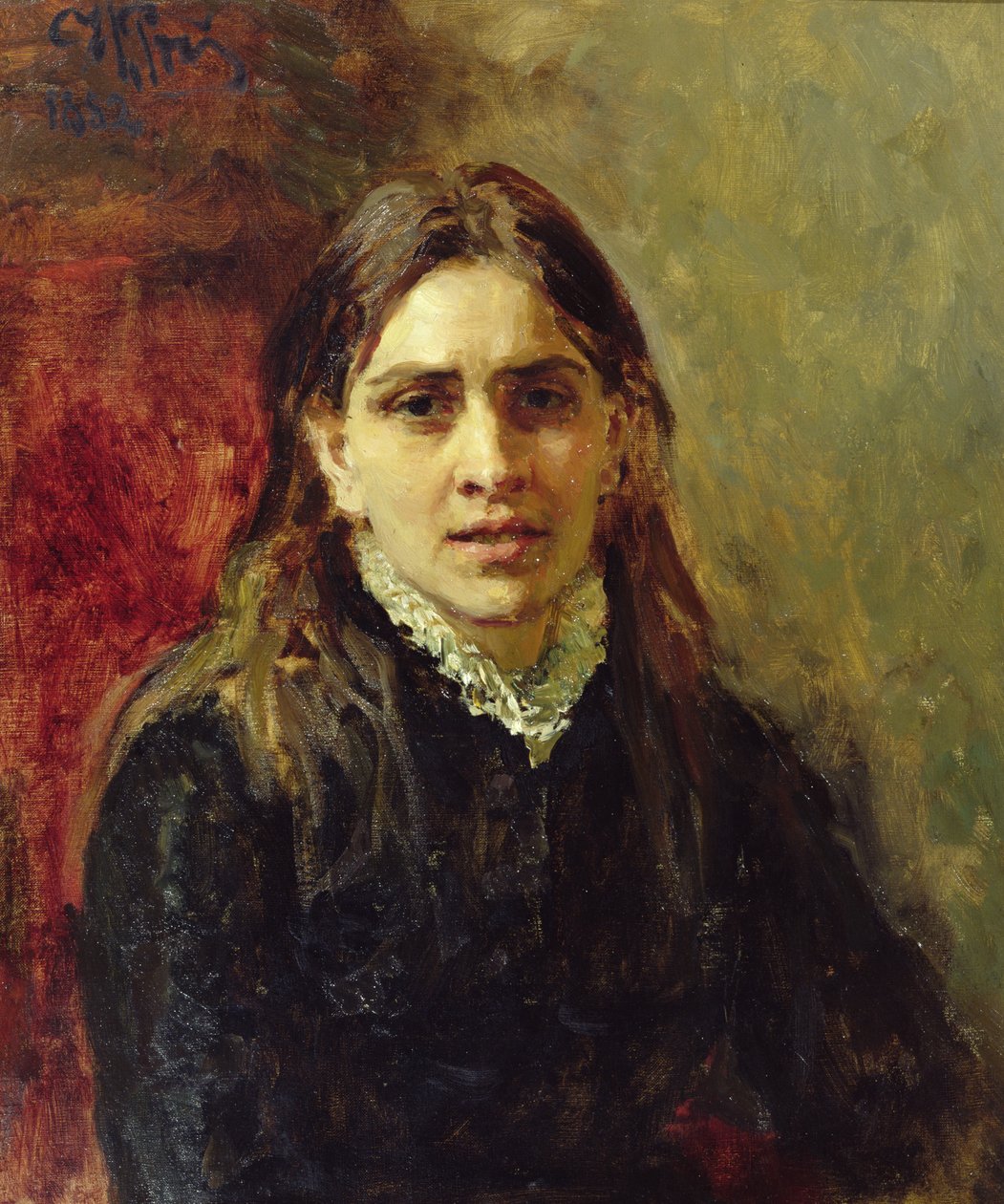 Portret Pelageyi Antipovny Strepetovej (1850-1903) 1882 autorstwa Ilya Efimovich Repin