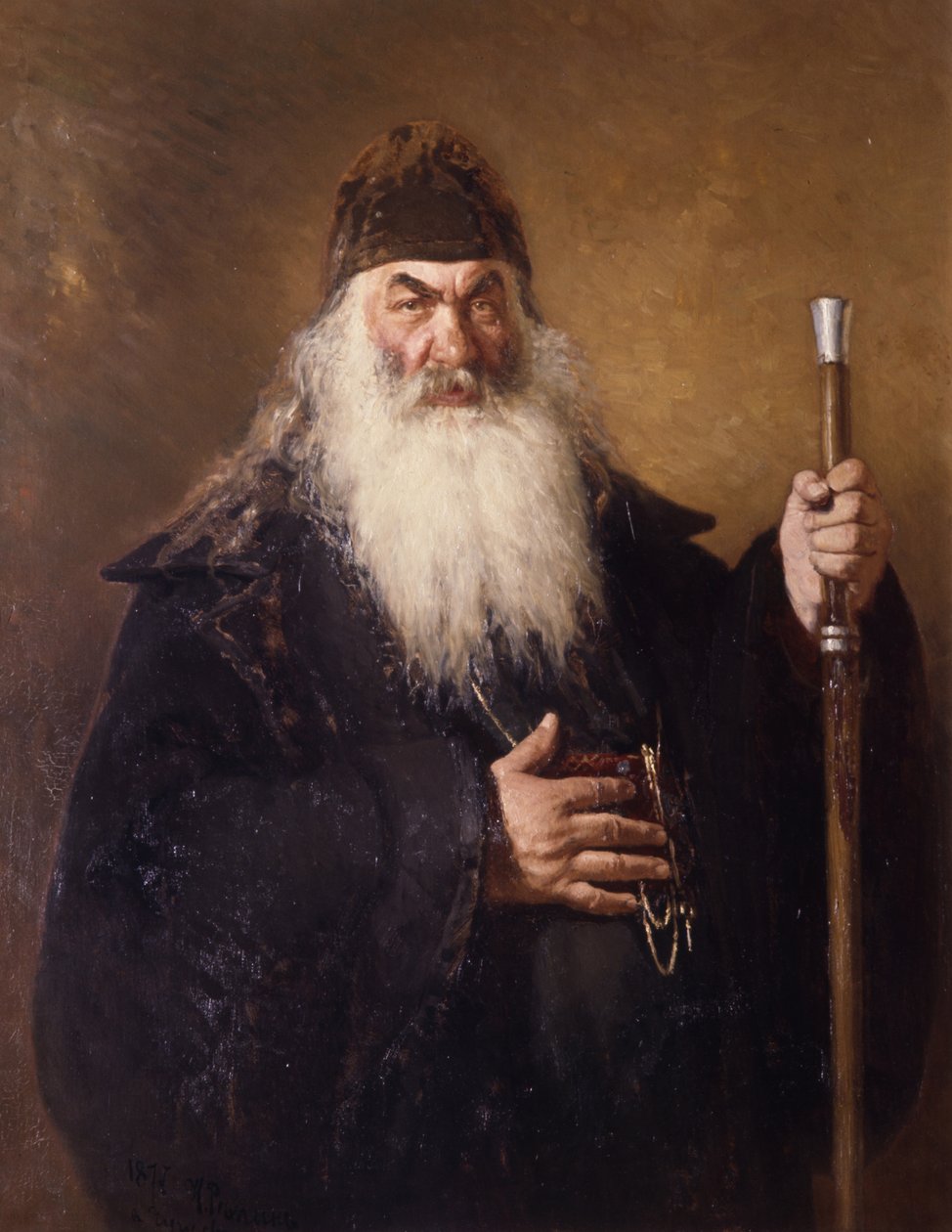 Protodeacon autorstwa Ilya Efimovich Repin