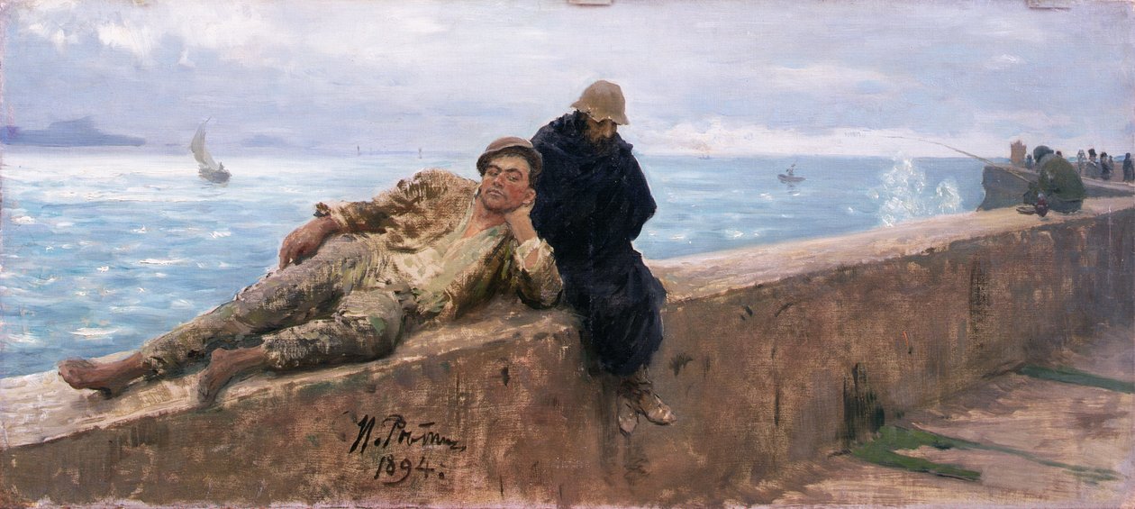 Studium Włóczęgów, 1894 autorstwa Ilya Efimovich Repin