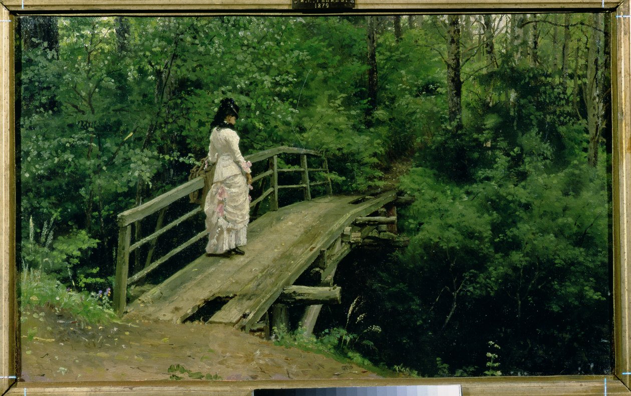 Letni krajobraz, 1879 autorstwa Ilya Efimovich Repin