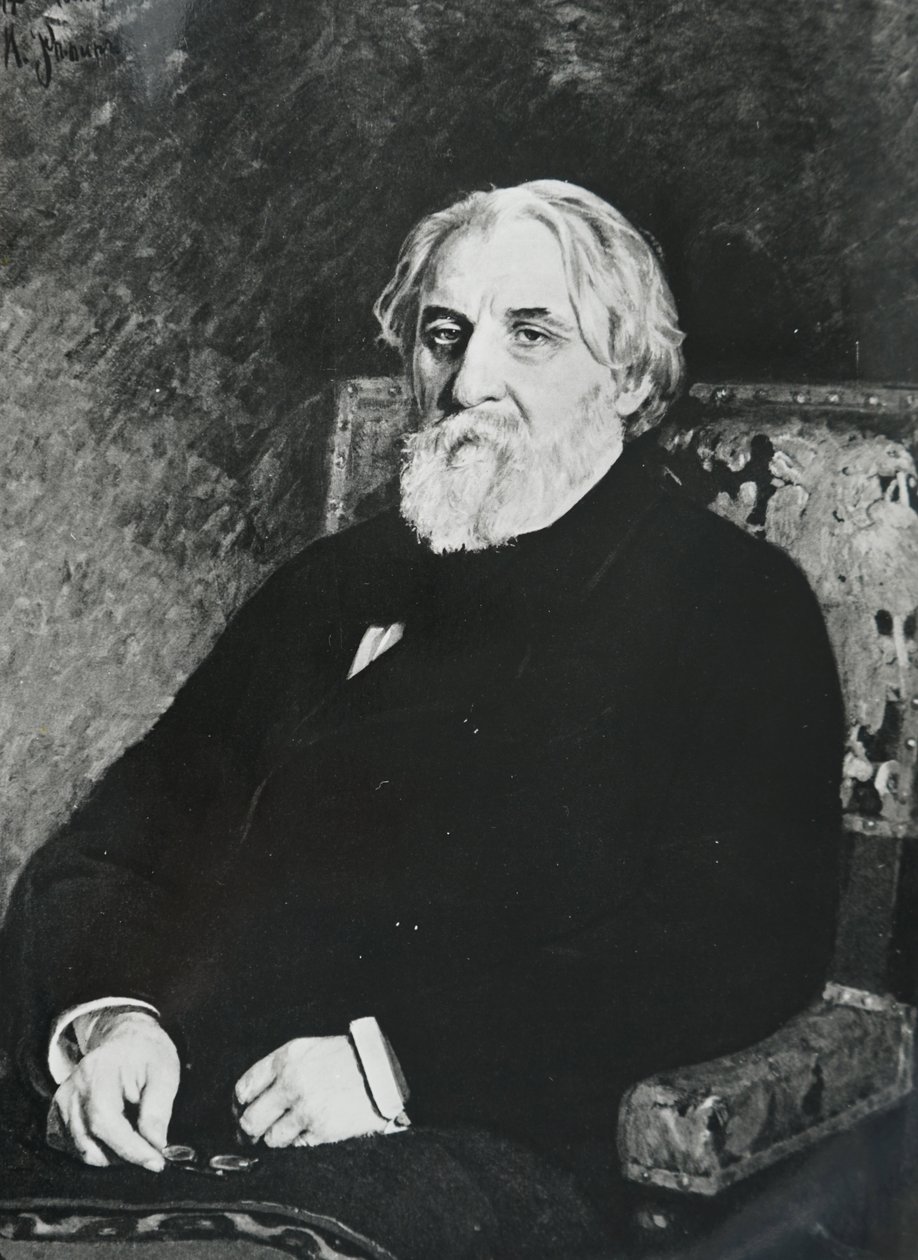 Iwan Siergiejewicz Turgieniew autorstwa Ilya Efimovich (after) Repin
