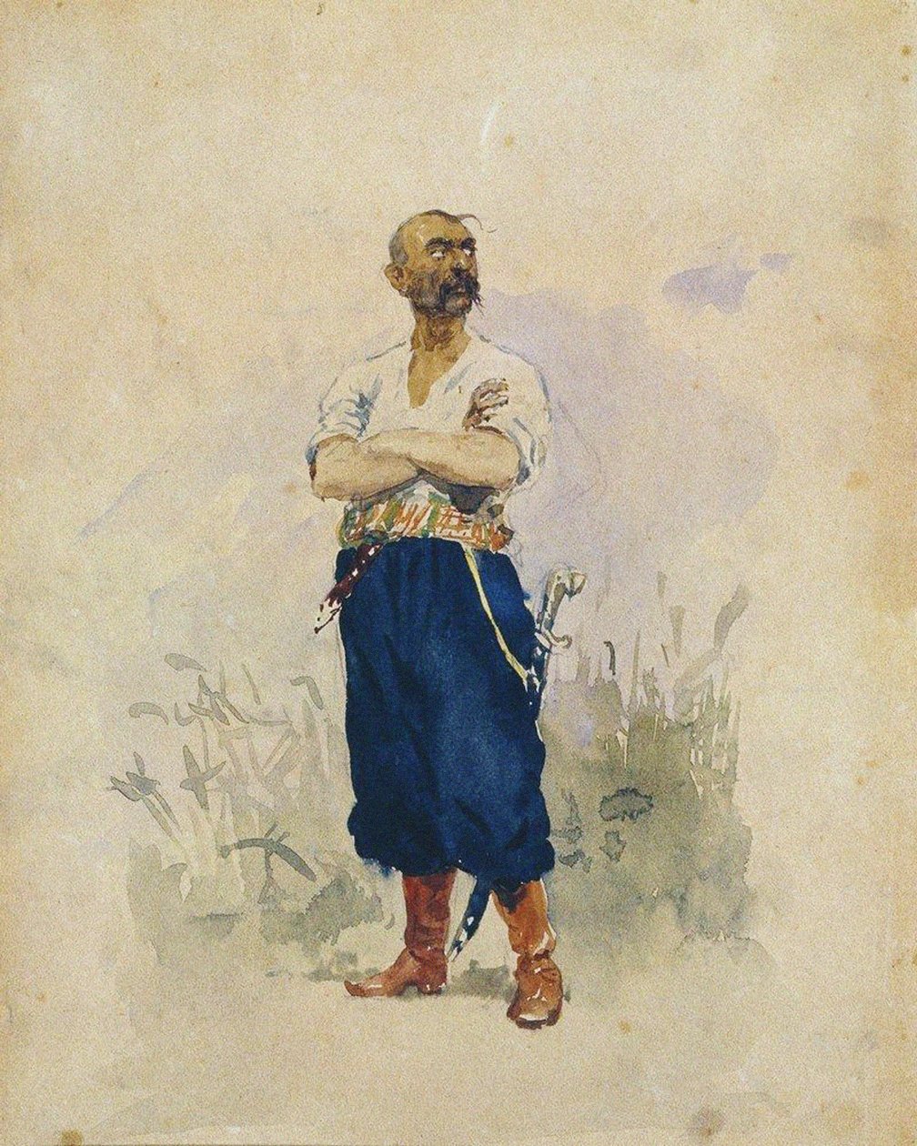 Zaporoski autorstwa Ilya Efimovich Repin