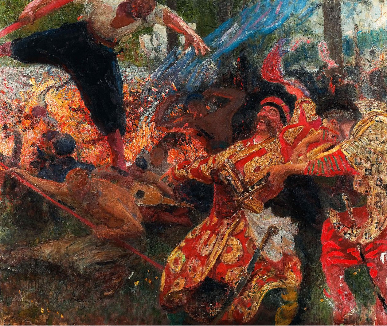 Hopak autorstwa Ilya Efimovich Repin