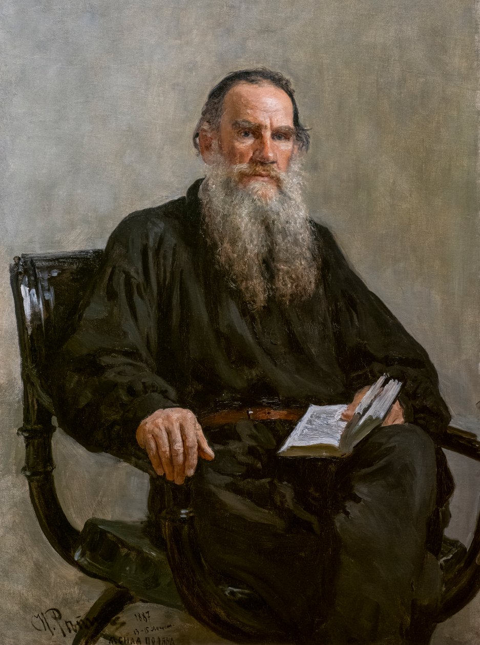LEON TOLSTOI autorstwa Ilya Efimovich Repin
