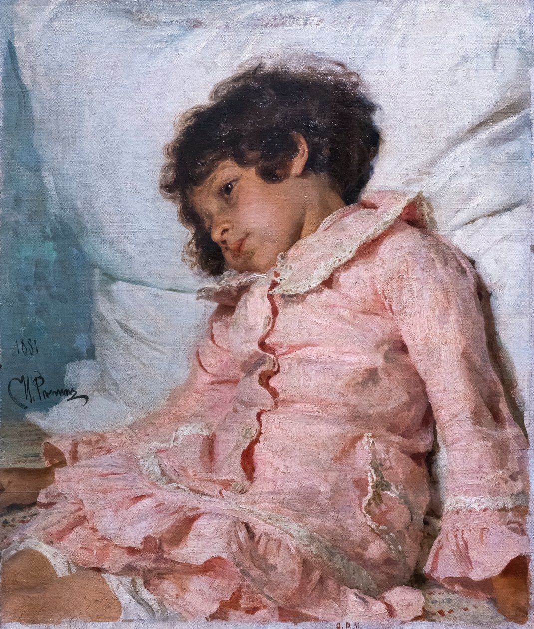 NADIA REPINE autorstwa Ilya Efimovich Repin