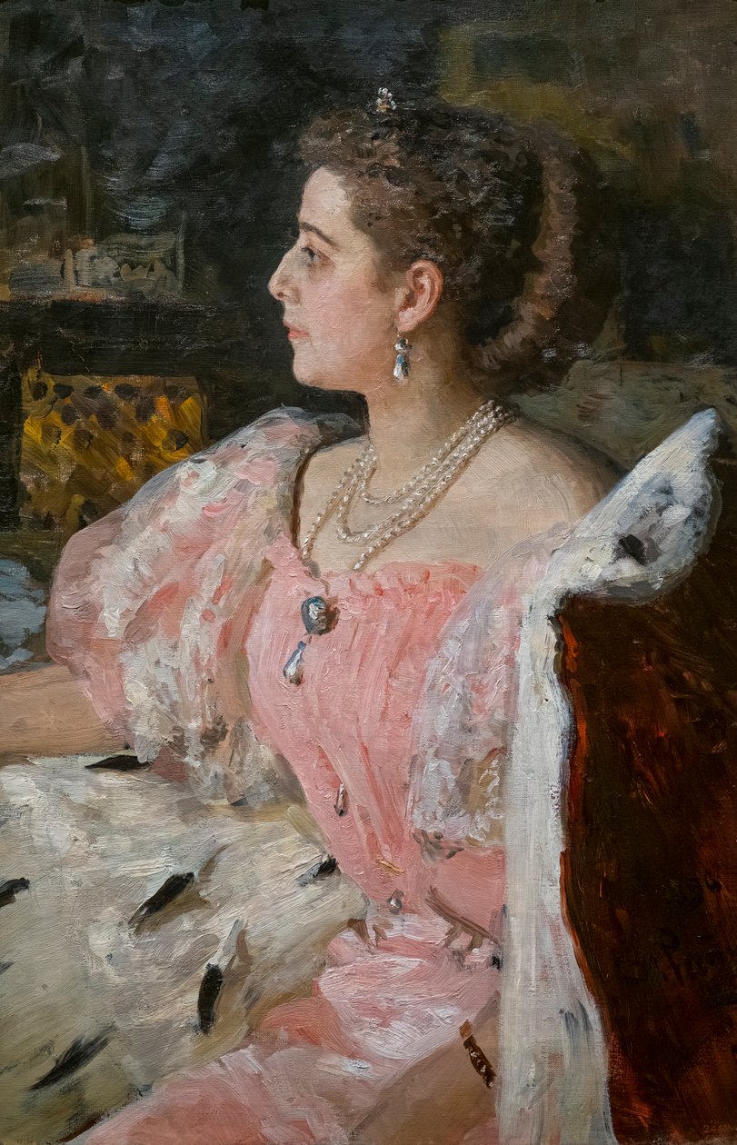NATALIA GOLOVIN autorstwa Ilya Efimovich Repin