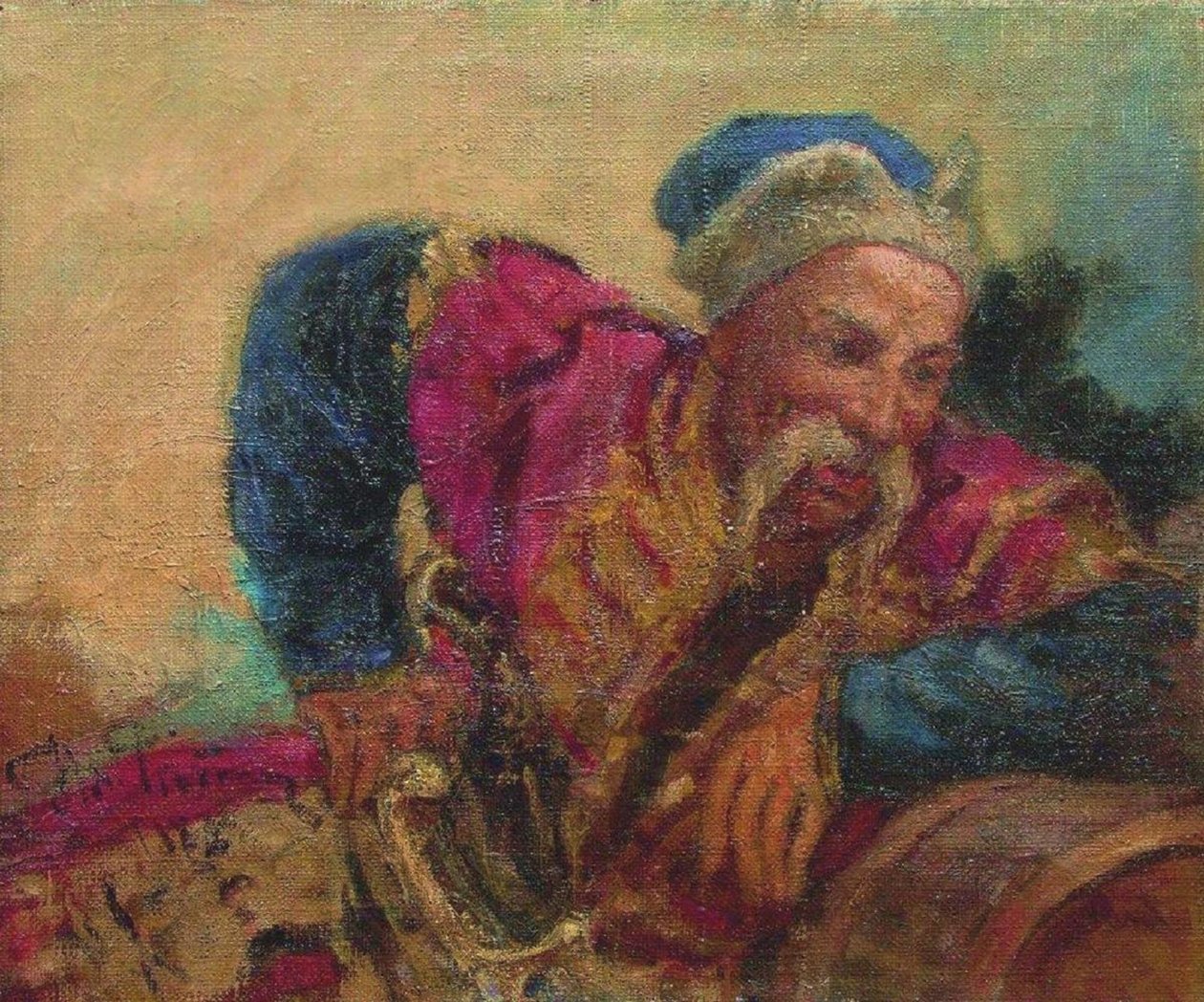 Otaman Iwan Sirko, 1889 autorstwa Ilya Efimovich Repin