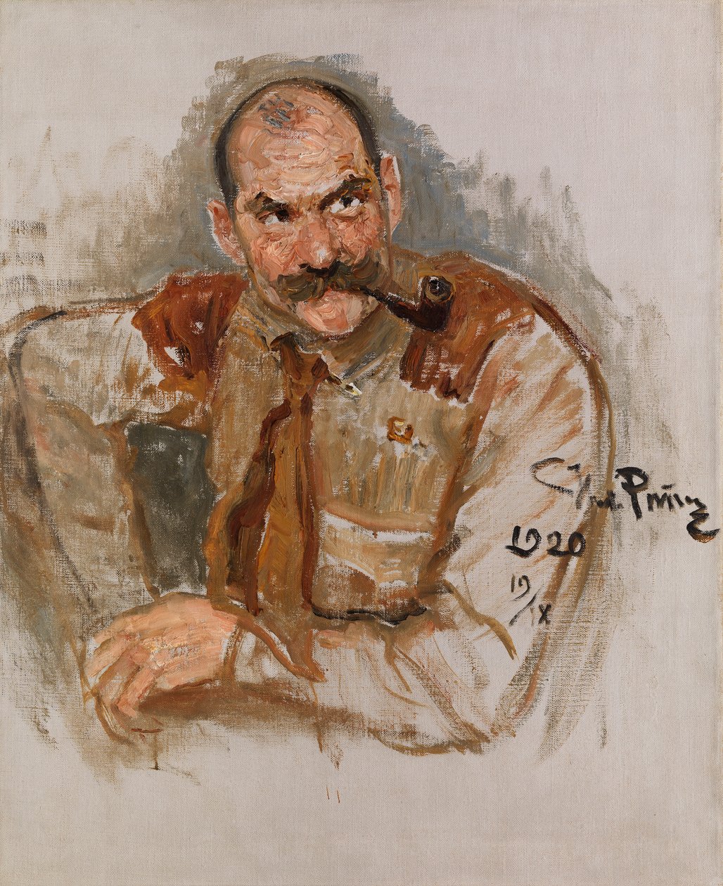 Portret Akseli Gallen-Kalleli autorstwa Ilya Efimovich Repin