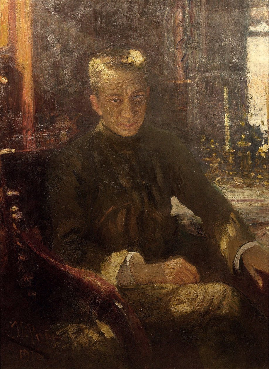 Portret Aleksandra Kiereńskiego 1881-1970, 1917-1918. autorstwa Ilya Efimovich Repin