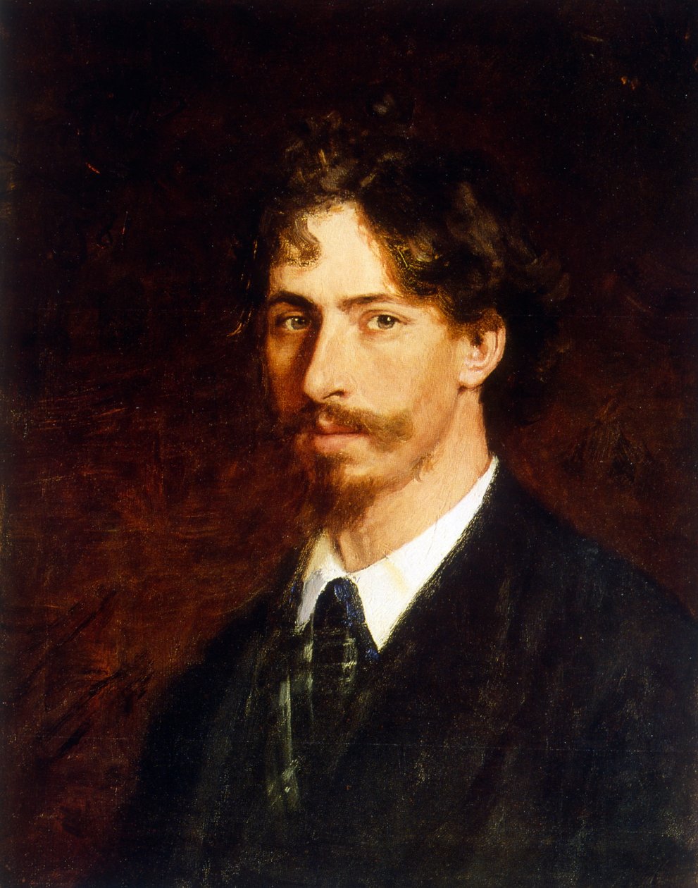 Portret Ilji Repina autorstwa Ilya Efimovich Repin