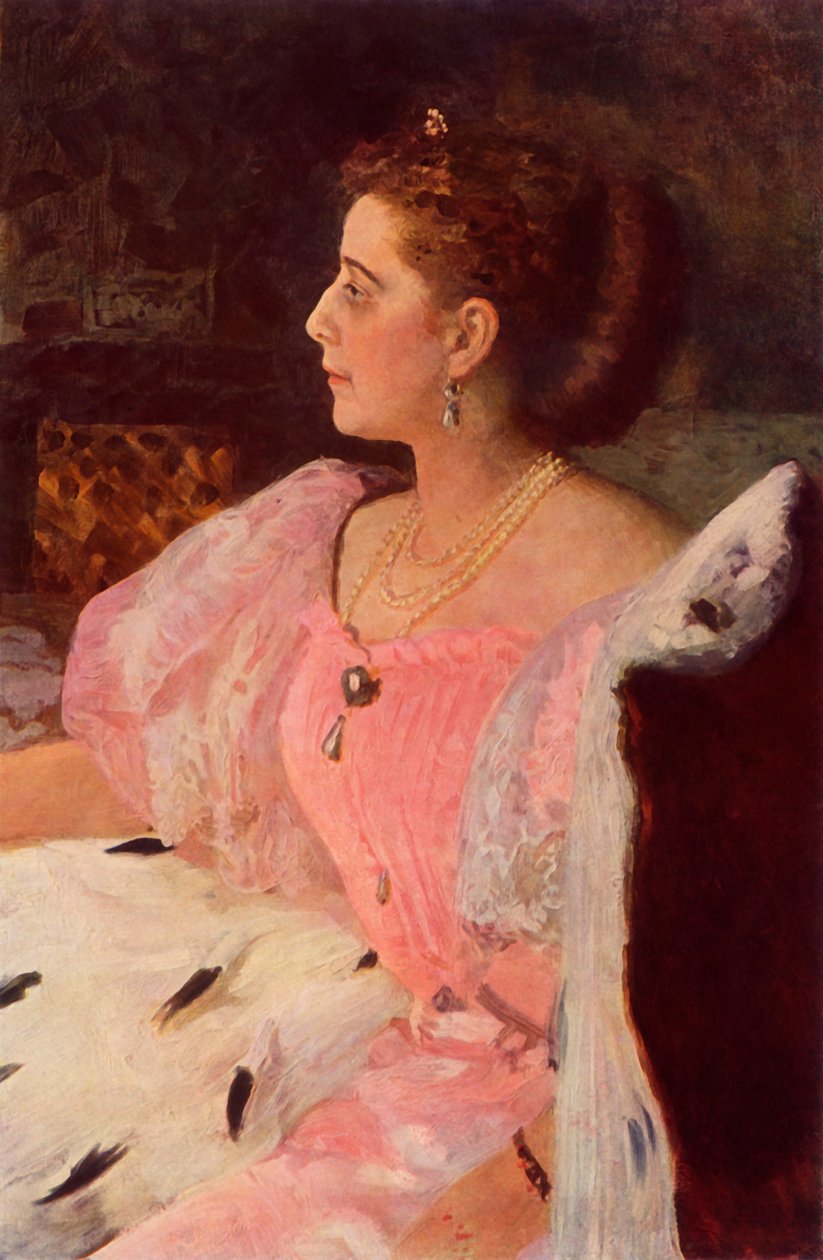 „Portret pani Goloviny”, 1896, 1965. autorstwa Ilya Efimovich Repin