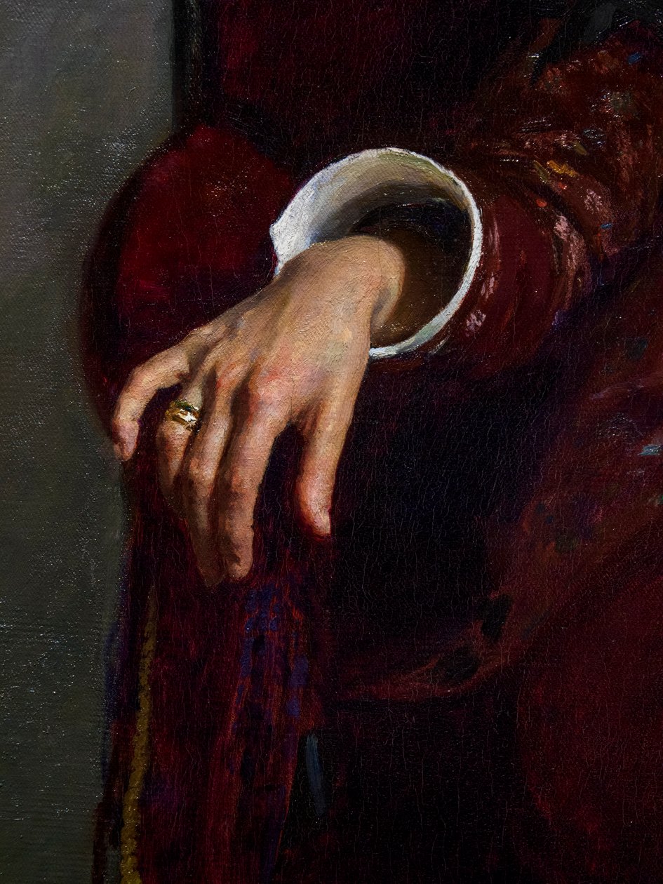 ODPOCZYNEK (szczegóły) autorstwa Ilya Efimovich Repin