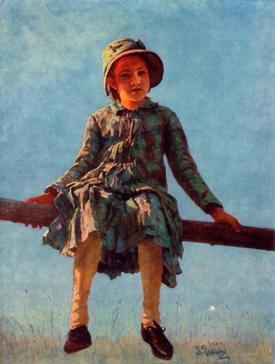 „Portret niespokojnej duszy córki artysty, V.I. Repina”, 1884, 1965. autorstwa Ilya Efimovich Repin