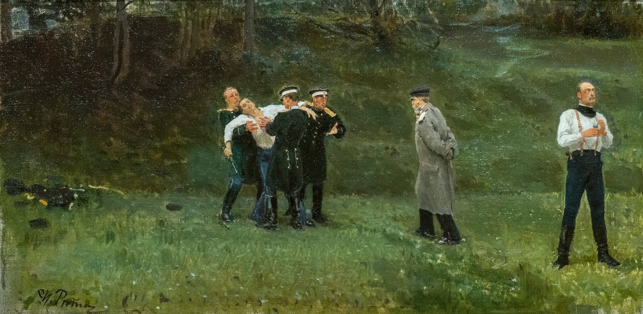 POJEDYNEK autorstwa Ilya Efimovich Repin
