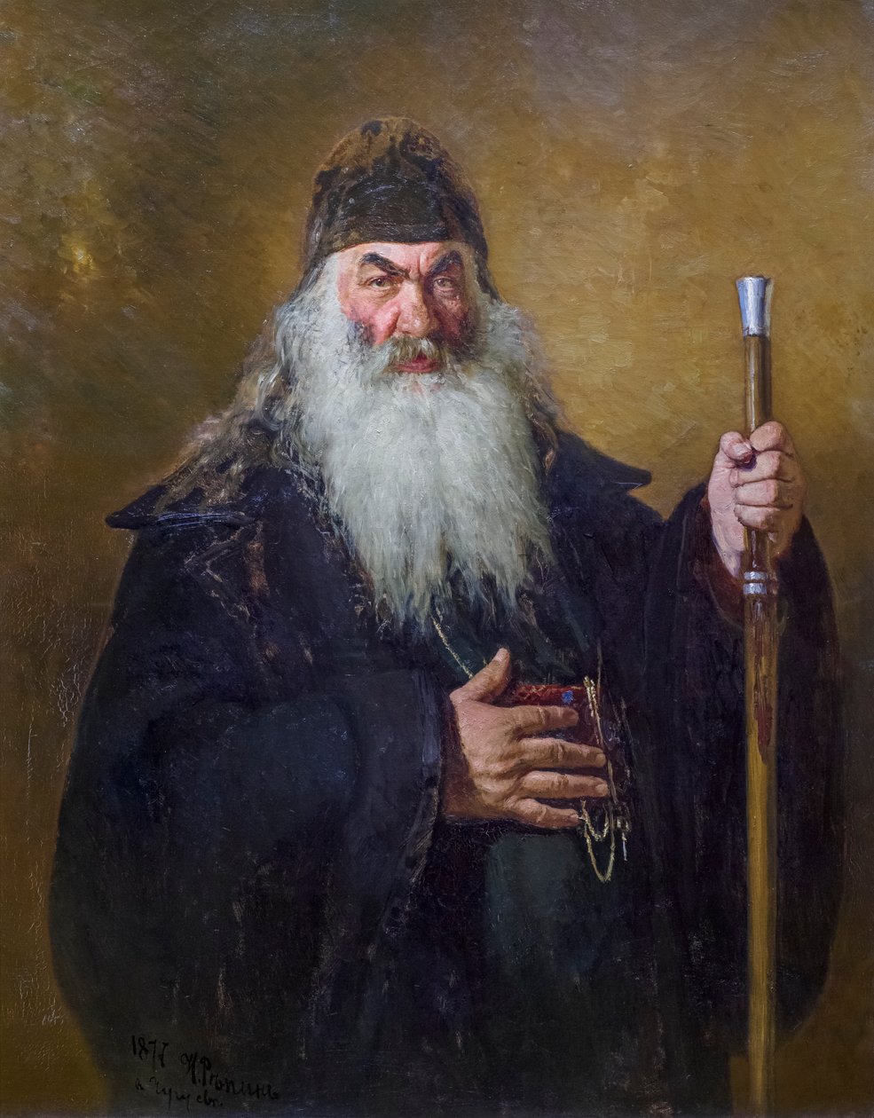 Archidiakon autorstwa Ilya Efimovich Repin