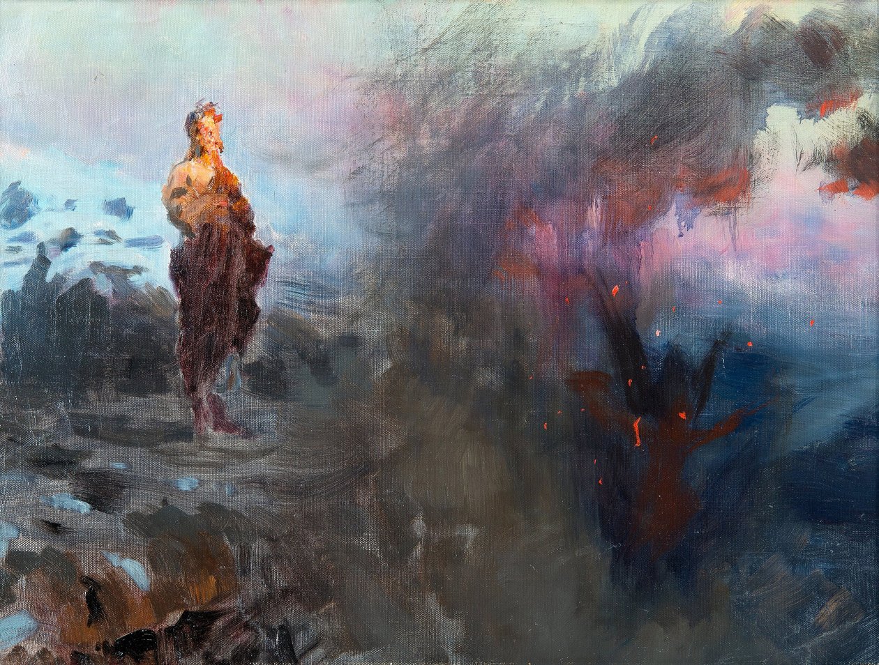 Kuszenie Chrystusa autorstwa Ilya Efimovich Repin