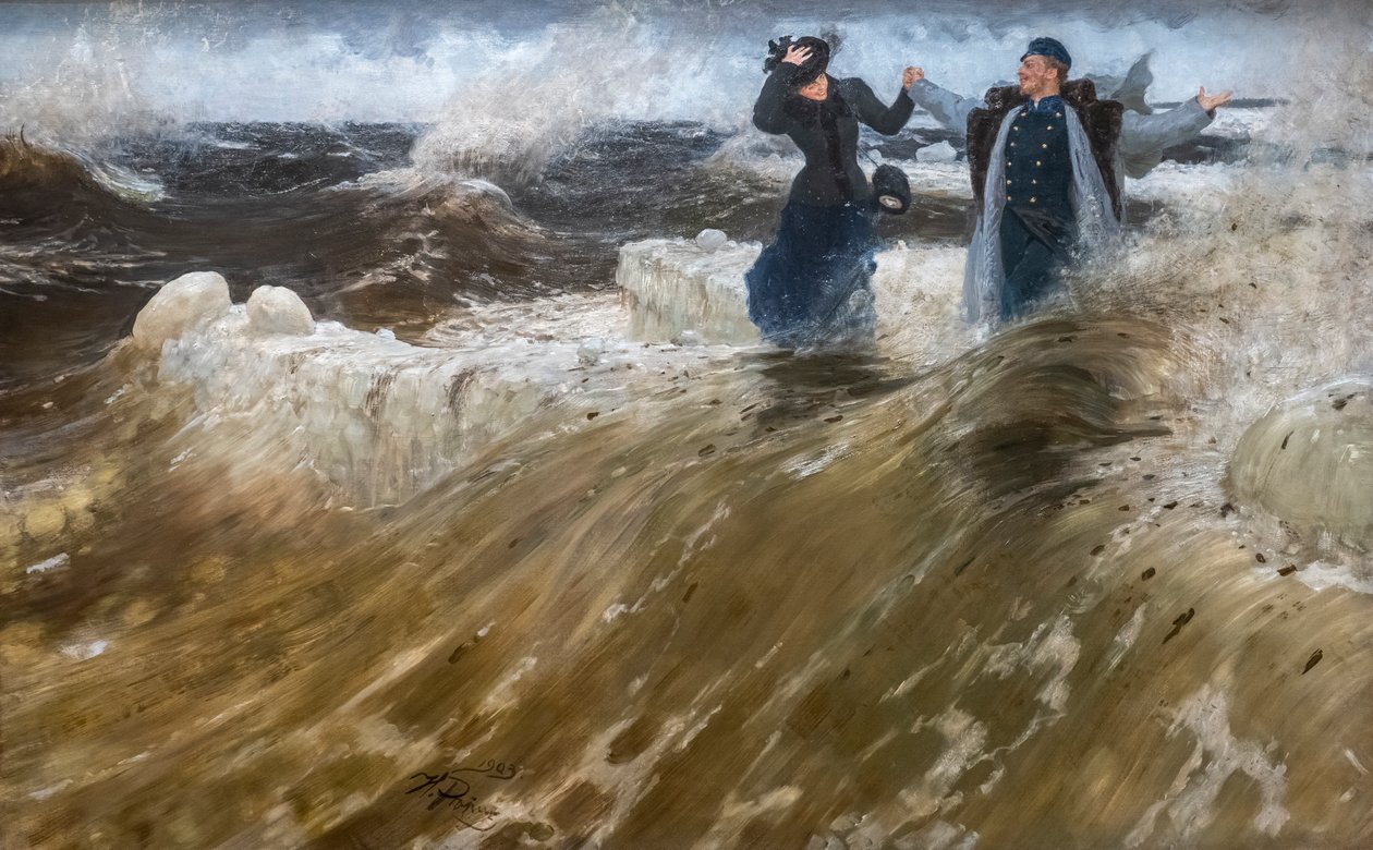 CO ZA WOLNOŚĆ! 1903 (olej na płótnie) autorstwa Ilya Efimovich Repin