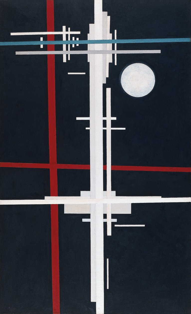 Kompozycja suprematystyczna, 1923 autorstwa Ilya Grigorevich Chashnik