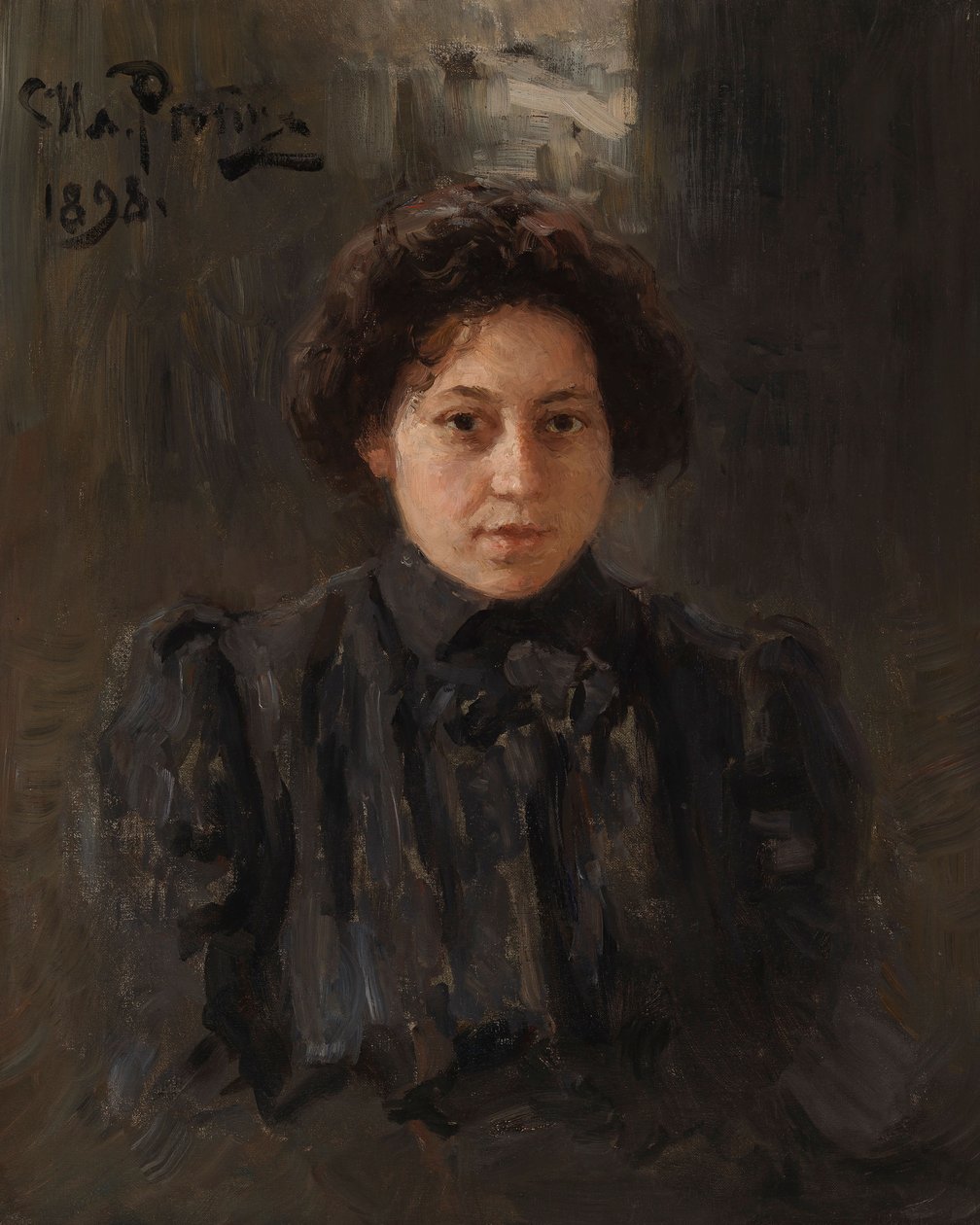 Portret córki artysty Nadieżdy Repiny, 1898. autorstwa Ilya Efimovich Repin