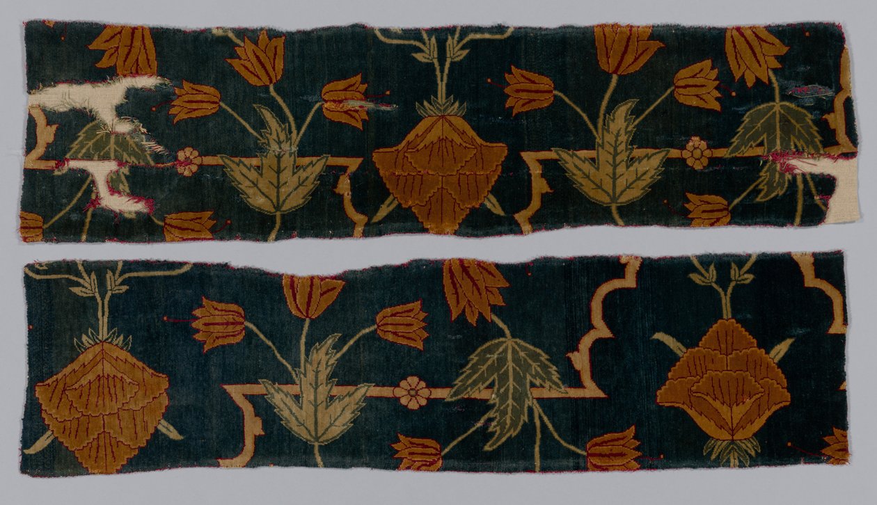 Fragmenty dywanu, 1600-1650. autorstwa Imperial Manufactory