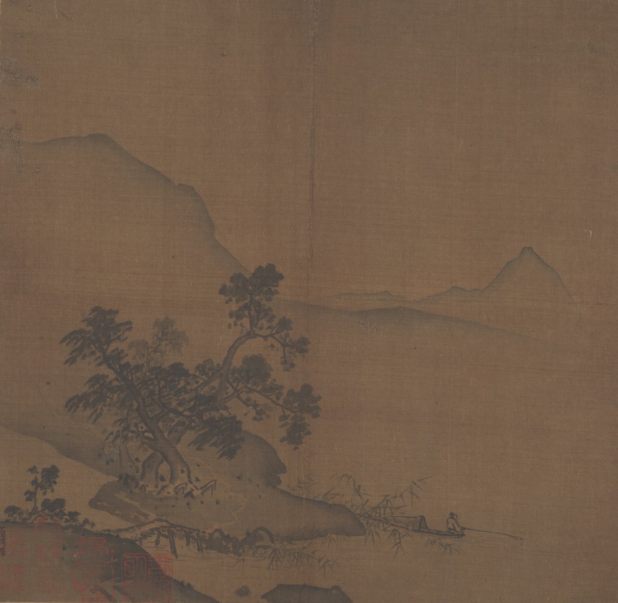 X ujście Ian Hall, rubryka 1200. autorstwa In the style of Xia Gui