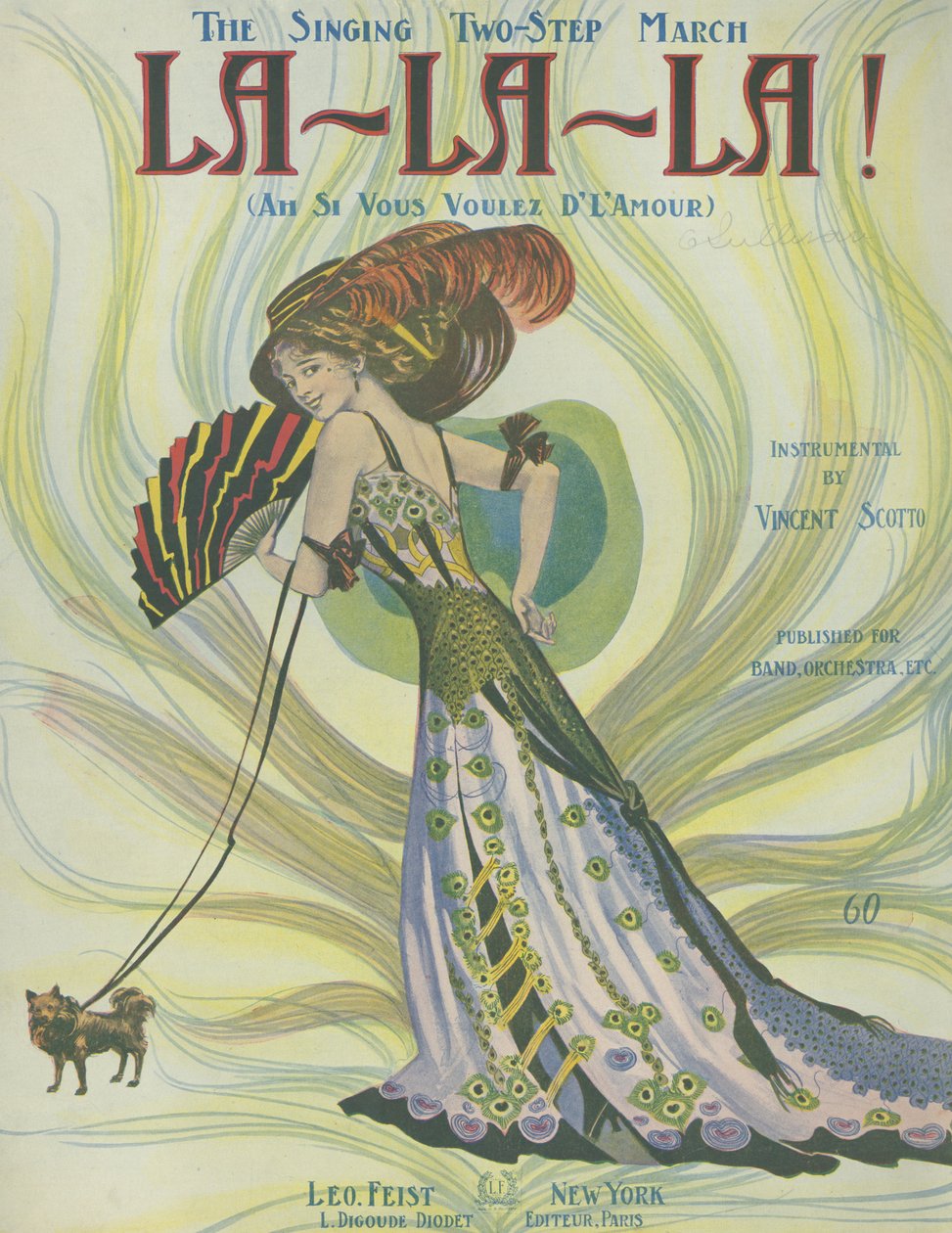 La-La-La! (Ach, jeśli chcesz DLAmour), ok. 1770-1959 (druk) autorstwa Inc. Leo Feist