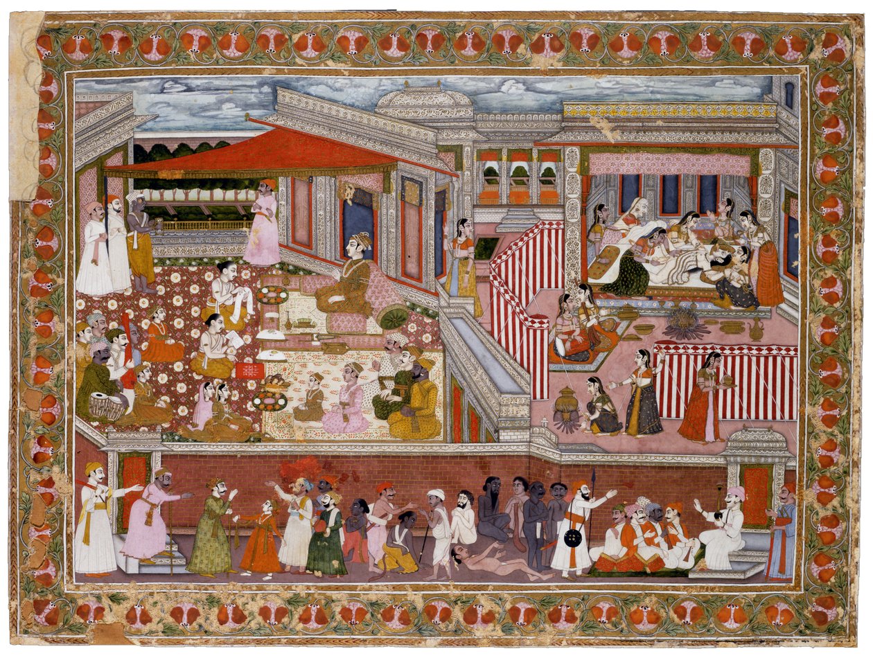 Narodziny w Pałacu, 1760-1770 autorstwa Indian Art