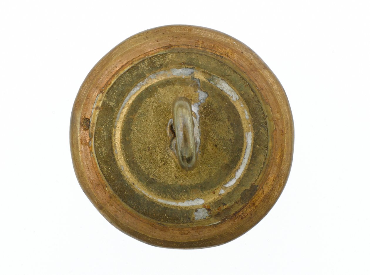 Button, Korpus Sztabowy Madrasu, 1876-1891 autorstwa Indian School