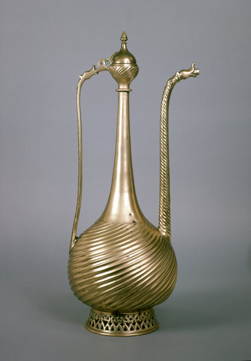 Ewer, subkontynent indyjski, XVI w. (mosiądz) autorstwa Indian School