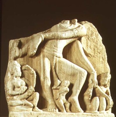 Figura Natesy, Chittorgarh, Radżastan, dynastia Pratihara (piaskowiec) autorstwa Indian School