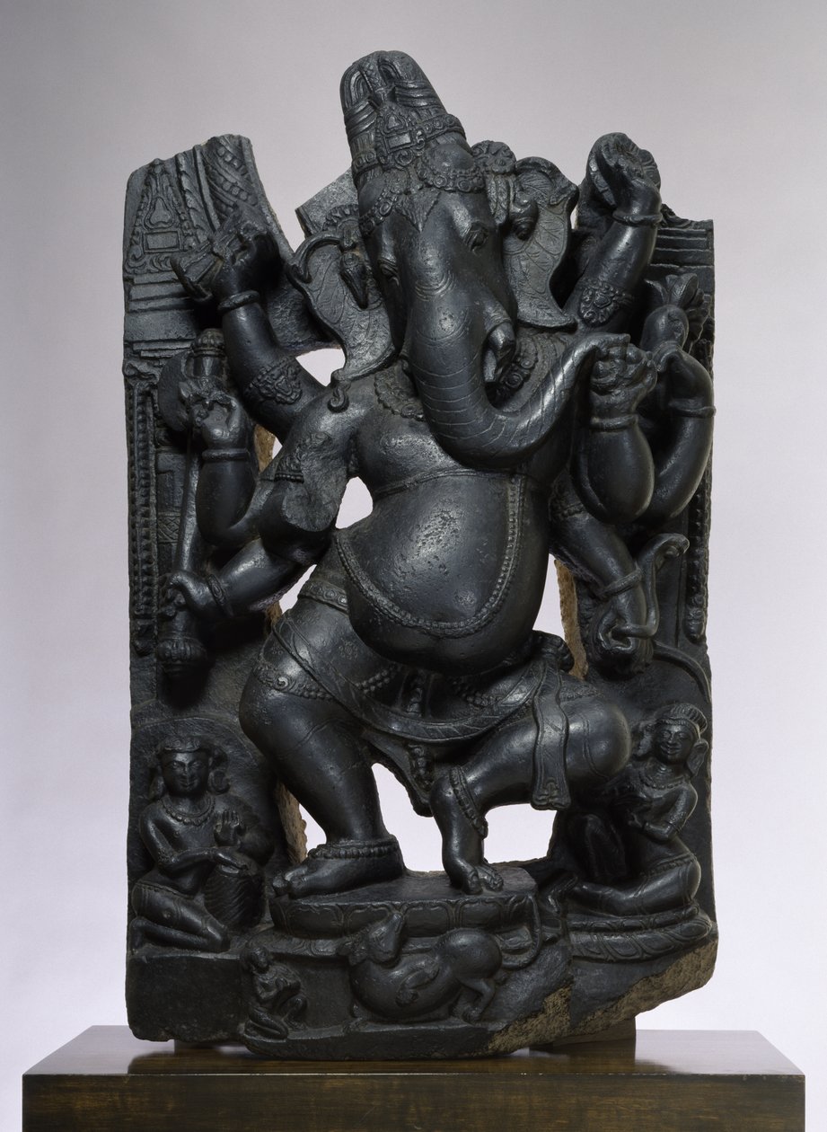 Ganesha (łupek biotytowy muskowitu) autorstwa Indian School
