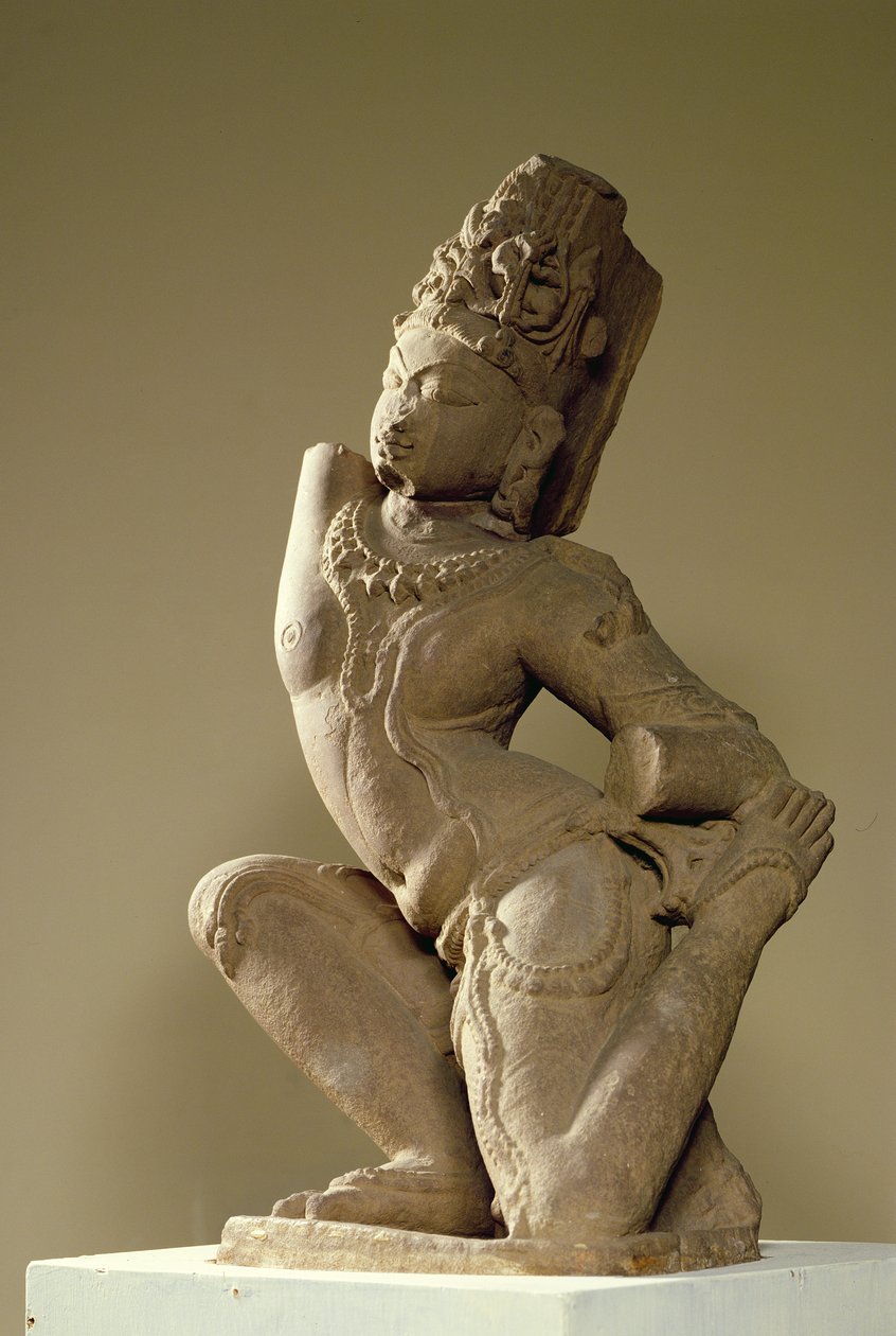 Harihara tańczący w pozie alidha, dynastia Prathara autorstwa Indian School