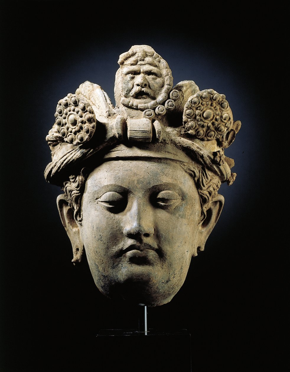Szef bodhisattwy z Gandhara autorstwa Indian School