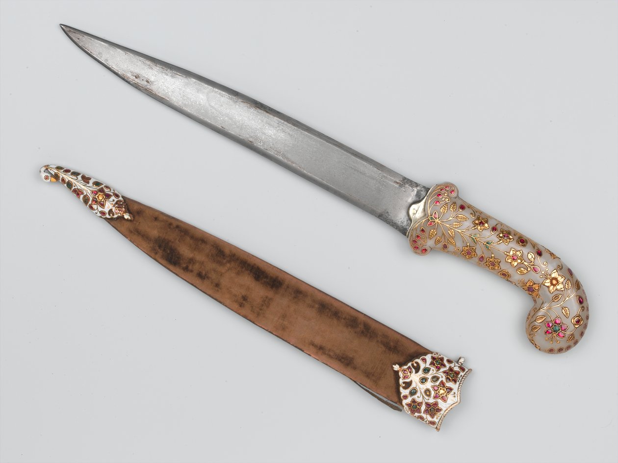 Khanjar należący do Tipu Sultan, zabrany w Seringapatam, 1799 circa autorstwa Indian School