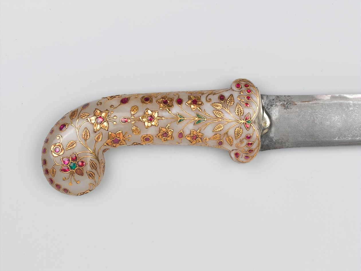 Khanjar należący do Tipu Sultan, zabrany w Seringapatam, 1799 circa autorstwa Indian School