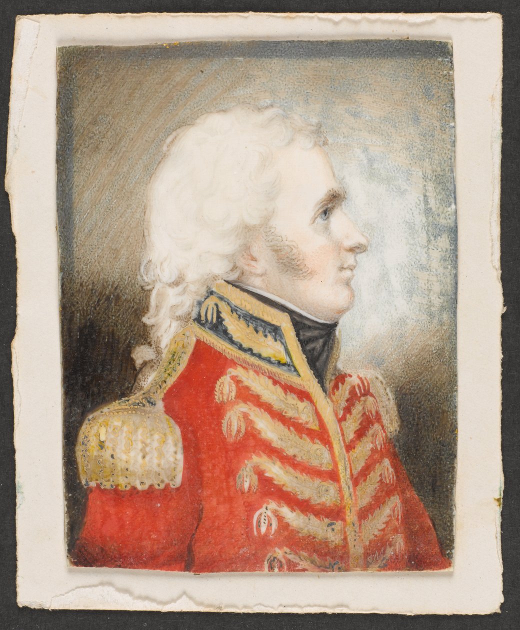 Porucznik John Malcolm, Armia Madrasu, ok. 1795 r autorstwa Indian School