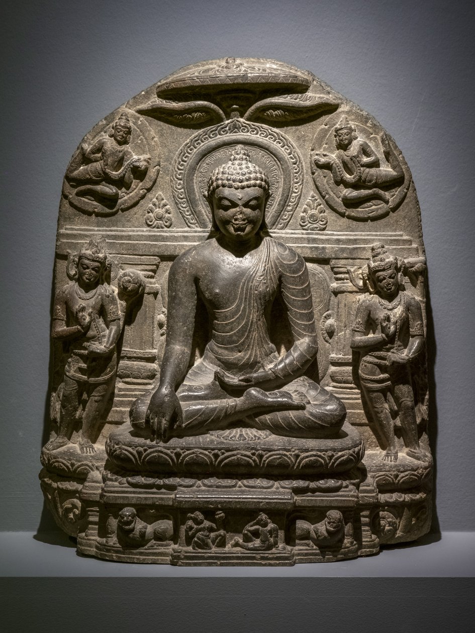 Budda Marvijaya. Północne Indie, Bihar autorstwa Indian School