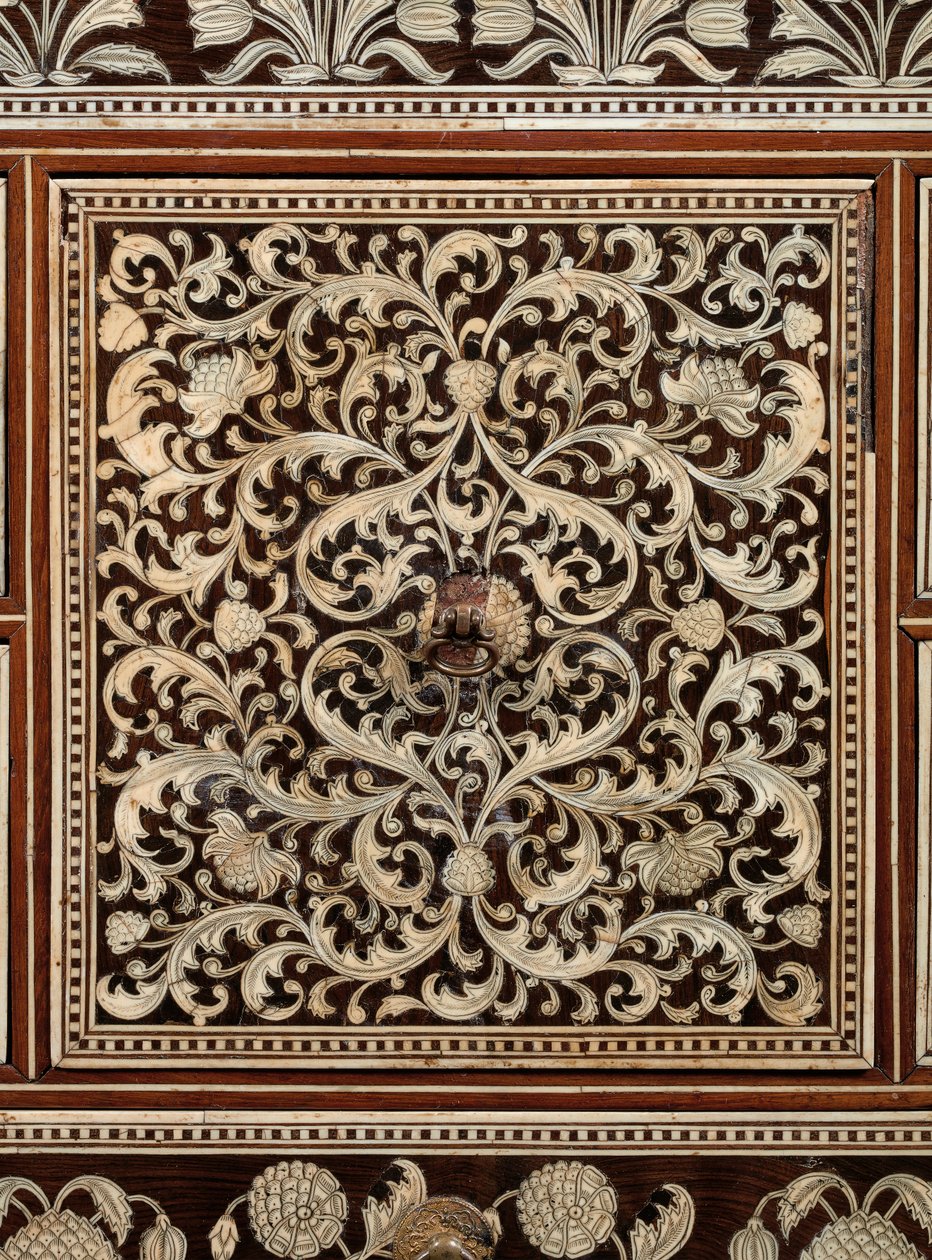 Gabinet Mogołów, Gujarat lub Sindh, Zachodnie Indie autorstwa Indian School