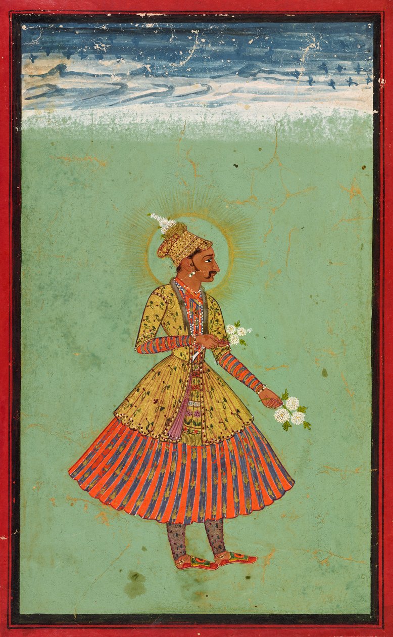 Rao Jagat Singh z Kota, ok. 1670-1675 autorstwa Indian School