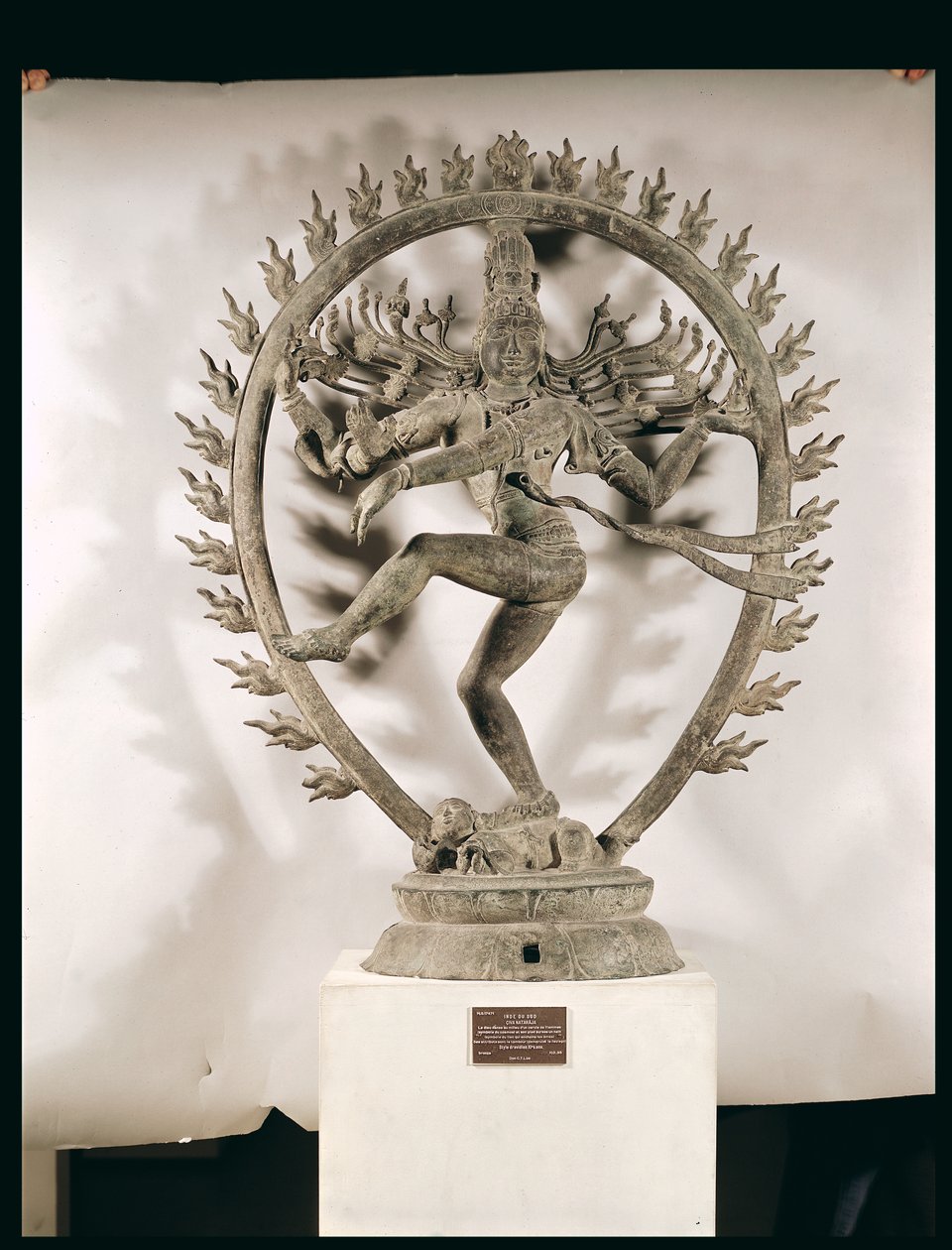 Shiva Nataraja, Dravidian (brąz) (patrz także 239922) autorstwa Indian School