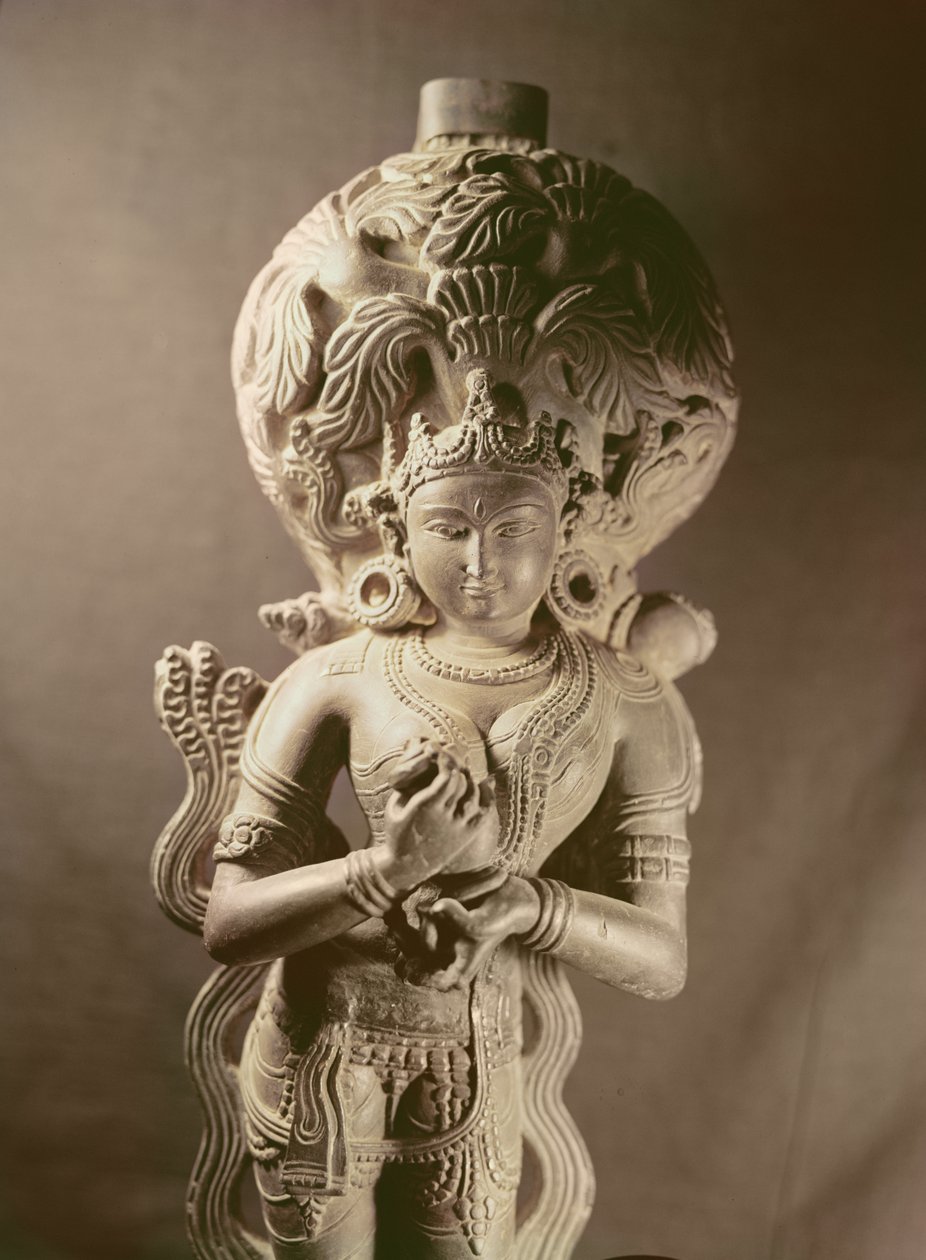 Statua Gangi, Mahanad, Bengal, dynastia Sena (1050-1202) autorstwa Indian School