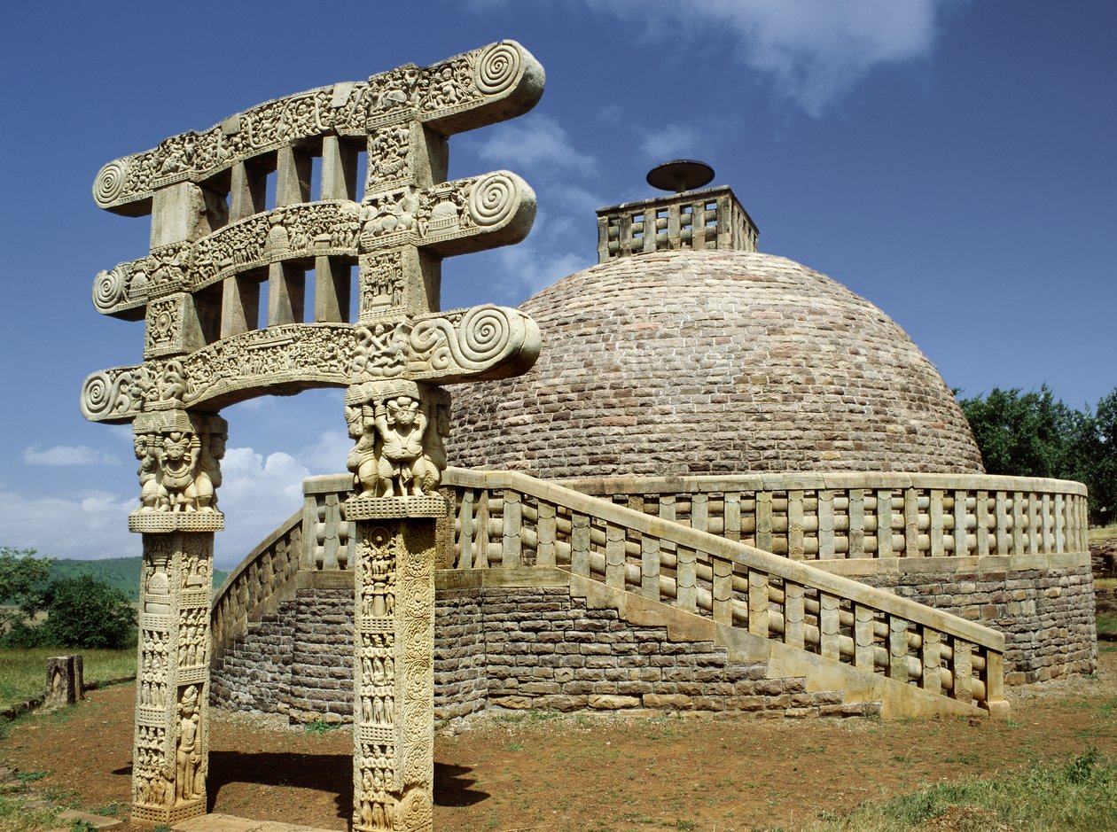 Wielka Stupa autorstwa Indian School