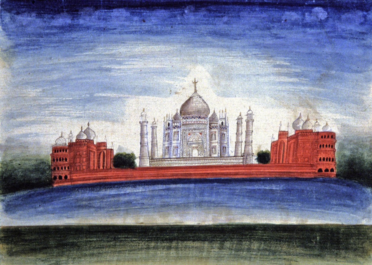 Tadż Mahal autorstwa Indian School