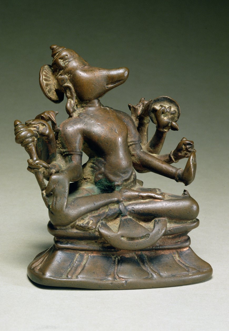 Varaha, Gurjara Pratihara, Tamil Nadu (Brąz) autorstwa Indian School