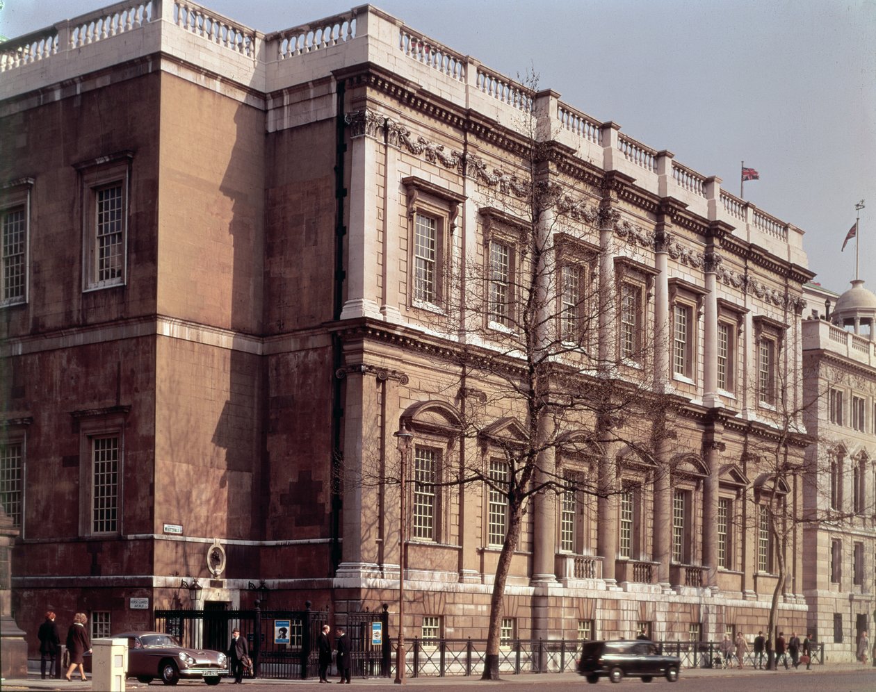 Dom Bankietowy, Whitehall, zbudowany w 1622 r. (patrz także 122651) autorstwa Inigo Jones