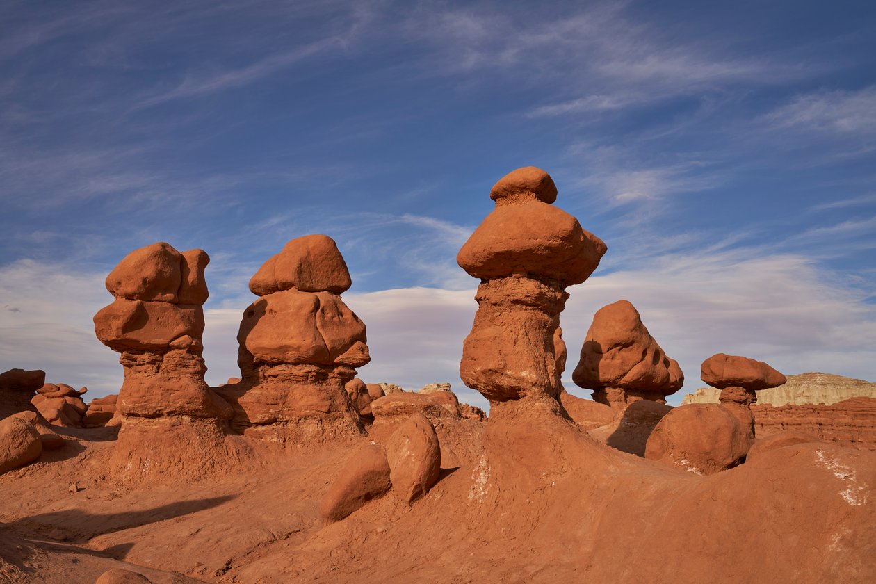 Formacje skalne w parku stanowym Goblin Valley w stanie Utah, 2020 r. (zdjęcie ilustracyjne) autorstwa Ira Block