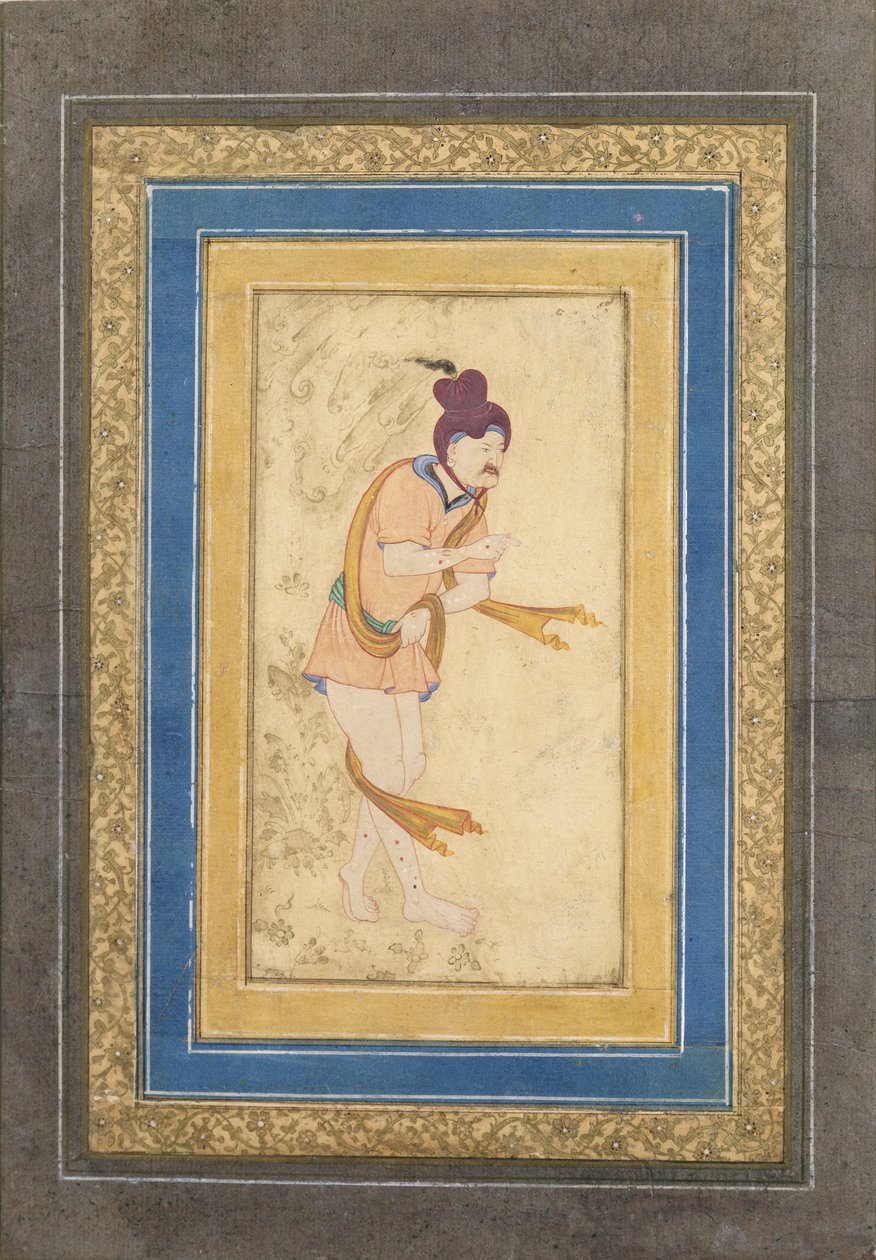Derwisz, początek XVII wieku. autorstwa Iranian Master