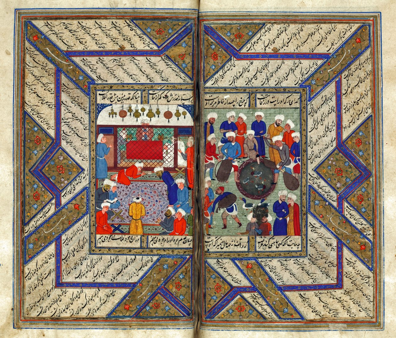 Modlitwy w meczecie autorstwa Iranian Master