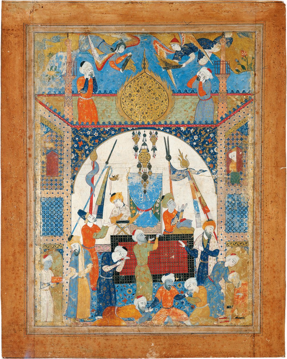 Scena z mauzoleum autorstwa Iranian Master